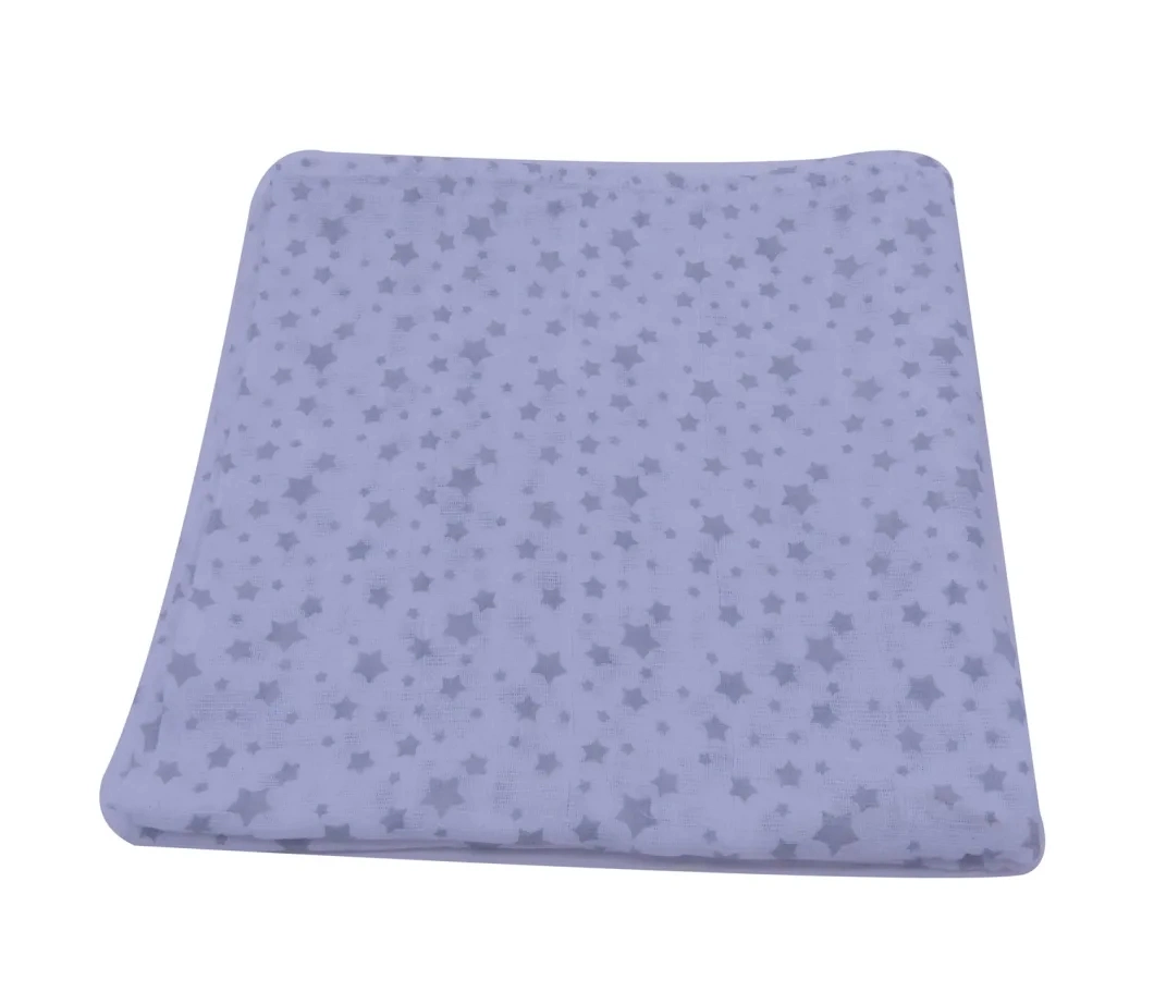 Newborn Baby Muslin Flat Squares Muslin Swaddle Wrap Diapers