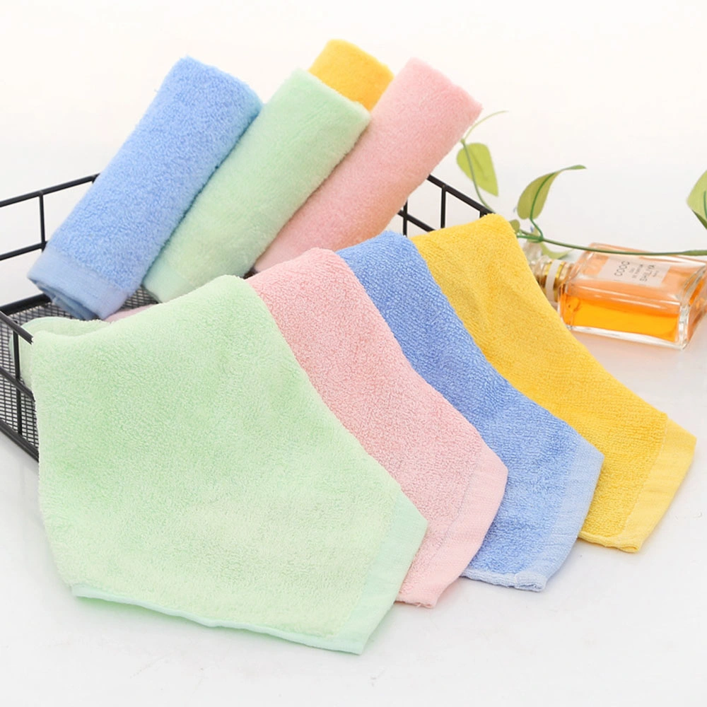 Ultra-Soft Absorbent 100% Organic Bamboo Fiber Terry Towel Baby Washcloths