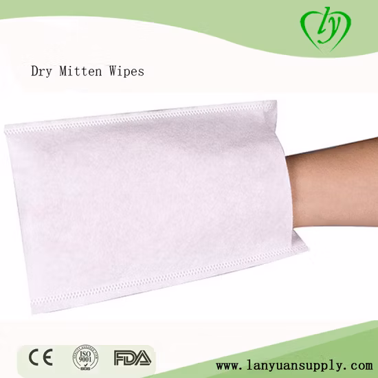 Одноразовые салфетки для перчаток из нетканого материала Spunlace Molton